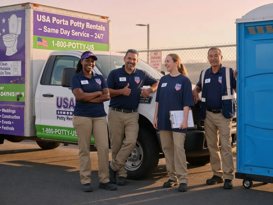 Porta Potty Rental company in Alledonia, OH